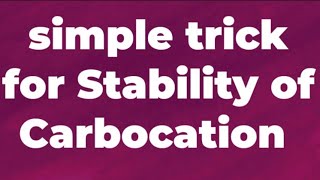 How to find out Stability of Carbocation in Alkyl  phenyl Carbocation and AllaylcarbocationPART2 [upl. by Aciram]