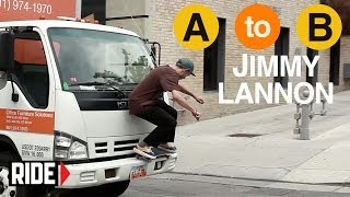 Jimmy Lannon Skates Salt Lake City  A to B [upl. by Salokcin]