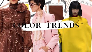 Color Trends  FallWinter 202122 [upl. by Bolling878]