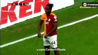 Michy Batshuayi Goal Galatasaray Vs Samsunspor 31 All Goals Analysis amp Extended Highlights [upl. by Rehpotirhc]