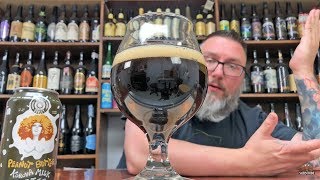 Massive Beer Reviews 1842 Gnarly Barley Brewing Korova Milk Porter With Peanut Butter [upl. by Ecniuq]