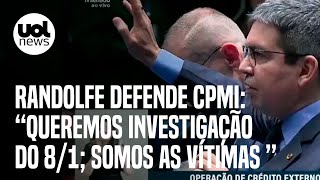 Randolfe agora diz que governo Lula quer abrir CPMI do 8 de Janeiro Somos as vítimas [upl. by Heriberto]