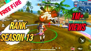 Season 13 FREE FIRE FIRST SQUAD RANKED GAME PLAY IN FF LIVE  GAITONDE [upl. by Paula]