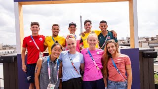 Team World Triathlon athletes reflect on their Paris 2024 experience  World Triathlon [upl. by Hairej856]