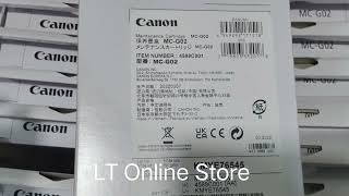 Canon MCG02 Maintenance Cartridge canon maintainence cartridge [upl. by Oileduab]