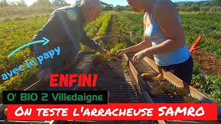 On teste larracheuse à pomme de terre SAMRO papy termine avec nous [upl. by Marcelo319]