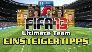 FIFA 13  Tipps amp Tricks deutschHD Ultimate Team für Neueinsteiger [upl. by Nehgam]