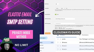 Elastic Email SMTP Setup  Private SMTP Method 2023 [upl. by Cairns]