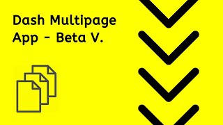 Create your Plotly Dash Multipage App  Beta Version [upl. by Hasty294]