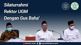 Silaturrahmi rektor UGM bersama Gus Baha [upl. by Ymor]