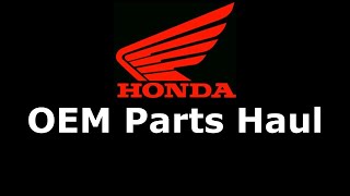 Honda OEM Parts Haul  Why Ill Never Order This OEM Part Again [upl. by Elahcim355]