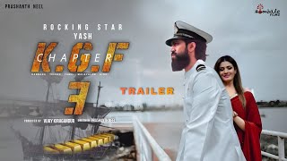 KGF 3  Hindi Trailer  Yash  Prabhas  Prashanth Neel  Raveena Tondon  Vijay Kiragandur  2025 [upl. by Acirej]