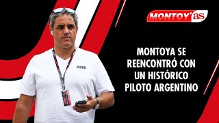 Montoya se reencontró con un histórico piloto argentino MontoyAS [upl. by Ycram]