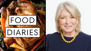 Everything Martha Stewart Eats in a Day  Food Diaries Bite Size  Harper’s BAZAAR [upl. by Notserp900]