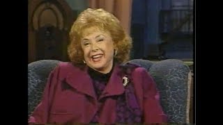 Audrey Meadows on Later with Bob Costas April 34 1990 [upl. by Airotel]