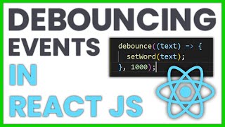 Debouncing events in React JS  Dictionary App PART 3  useCallback Hook  lodash [upl. by Eceerahs]