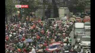 Thai Troops Open Fire At Red Shirt Protest [upl. by Azeria]