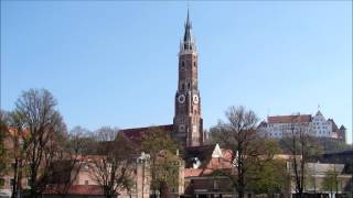 Landshut Basilika St Martin Vollgeläute [upl. by Nohsad]