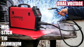 Unbeatable Value Arccaptain Mig 200 Multi Process Welder Review amp Demo Arccaptain welder [upl. by Gromme466]