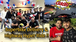 Superbike delivery amp Highway Hyper Riding [upl. by Sweeney]