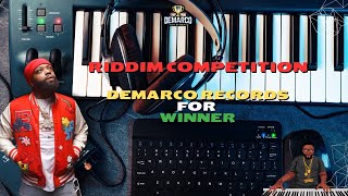 RIDDIM COMPETITION DEMARCO RECORDS FOR WINNER [upl. by Aloise]