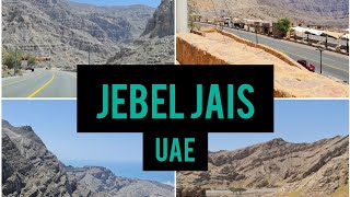 Full Scenic Drive from Dubai to Jebel Jais Mountains Ras Al Khaimah Viewing Deck Park [upl. by Boyer]