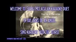 Sarah McLachlan In the Arms of the Angel Karaoke Duet [upl. by Brebner983]