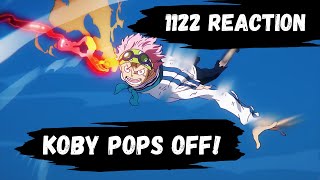 KOBY HONESTY IMPACT👊 ONE PIECE EPISODE 1122 REACTION [upl. by Jerold220]