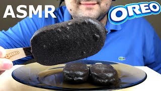 ASMR Dessert ICE CREAM BARS OREO Relaxing Eating Sounds No Talking [upl. by Nedak]