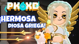 ⚜️¡DIVINO OUTFIT DE DIOSA GRIEGA Y UNA MASCOTA MÁGINA LLEGARÁN⚜️ PKXD  NatiGari 000 [upl. by Noemys]