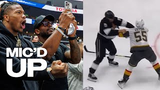 NFL Pros React To A Hockey Fight  LA Chargers [upl. by Jaehne]