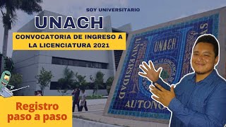 UNACH Cómo Realizar el Registro Paso a Paso 2021 Universidad Nacional Autónoma de Chiapas  Guía [upl. by Adnocahs]