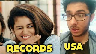 PRIYA PRAKASH VARRIER BREAKS RECORDS  CarryMinati IN USA Interesting Experience  KSI vs Jake Paul [upl. by Kape]