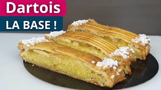 Réaliser un Dartois  Pâte feuilletée  COURS COMPLET [upl. by Tad]