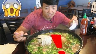 The MASSIVE Pho Noodle Soup Challenge [upl. by Socher599]