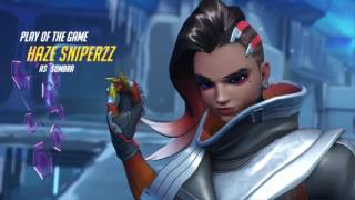 Overwatch Sombra troll  highlight intro [upl. by Masera]