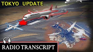 Haneda Accident  New Audio  Transcript on Japan Airlines Crash [upl. by Kola399]