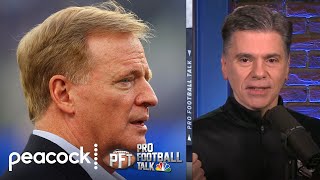 Roger Goodell reportedly made 128 million in two years  Pro Football Talk  NBC Sports [upl. by Adore]