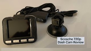 Scosche 720p HD DVR Dash Cam Review [upl. by Laurene]