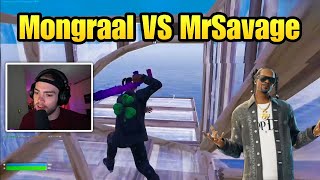 Mongraal VS MrSavage 1v1 with Snoop dogg Skin [upl. by Malim]