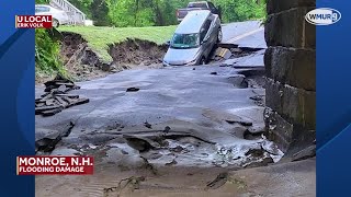 Raw video Flooding causes extensive damage in Monroe [upl. by Aneehsor]