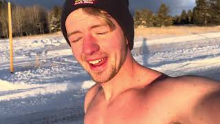 The cure for anxiety and depression Cold jogging [upl. by Strohben]