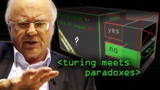 Turing Meets Paradoxes History of Undecidability Part 3  Computerphile [upl. by Onibas]