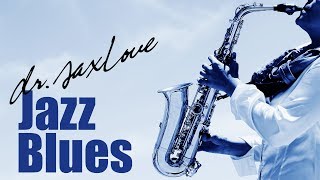 Jazz Blues • Blues Saxophone Instrumental Music for Relaxing and Study [upl. by Neirual329]