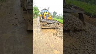 JCB Folding Loader work 💯🚜😭 jcb jcb3dx tractor shorts [upl. by Alleoj]