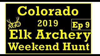 Colorado Elk Archery Season 2019  Weekend Hunt  RGO Ep 138 [upl. by Nedlog]