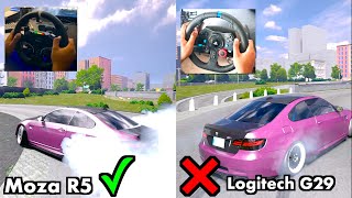 Moza R5 vs Logitech G295 Reasons I Upgraded Goodbye Logitech [upl. by Renick377]