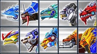 Toy Robot War Gameplay 6 Shark Thunder Leopard Velociraptor amp Creatures  Eftsei Gaming [upl. by Aenad]