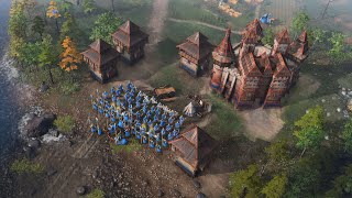 Age of Empires 4  6 GREAT STAND ON THE UGRA RIVER  The Rise of Moscow [upl. by Alakcim453]