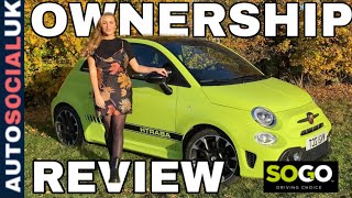 2021 Abarth 595 Competizone ownership review  Im now a big fan SOGO mobilityexhaust UK 4K [upl. by Ike]